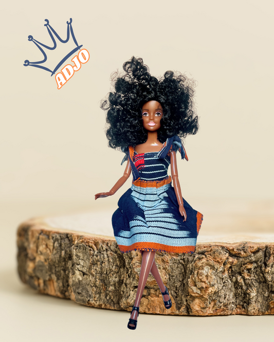 Adjo - Poupée Africaine articulée de 30 cm