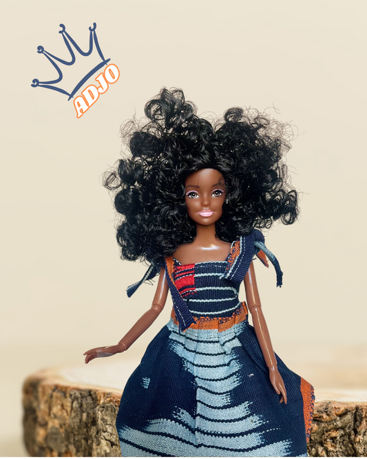 Adjo - Poupée Africaine articulée de 30 cm