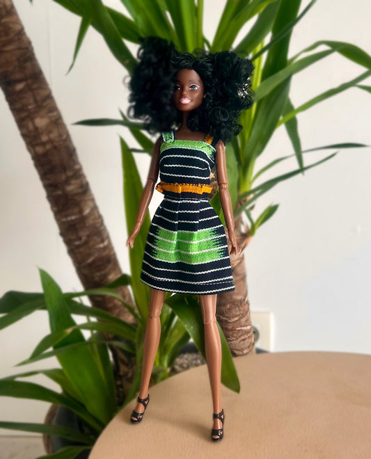 Adjo - Jolie Poupée Africaine articulée de 30 cm