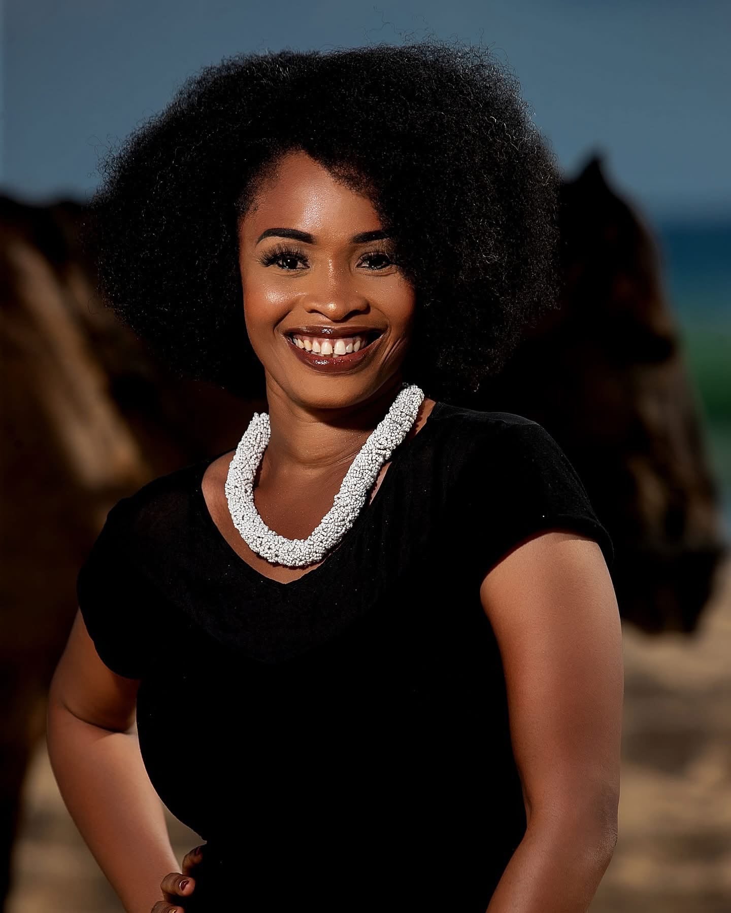 Collier de perle Africaines - Makoura