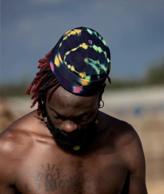 Chapeau en Tissus Africain