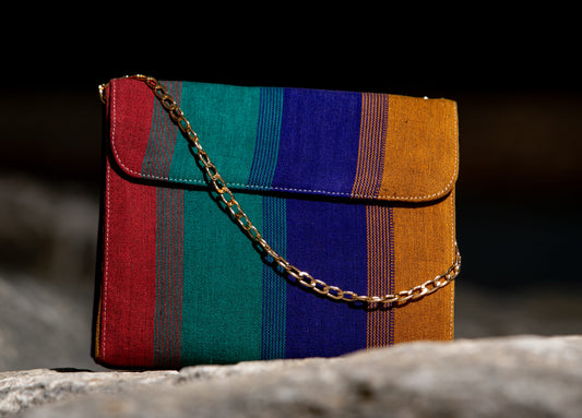 Sac à main artisanal - ArcEnCiel